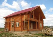 Строительство коттеджей,  рубка деревянных домов и бань под ключ,  срубо