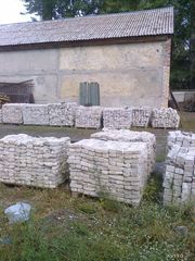 Кирпич б/у белый одинарный