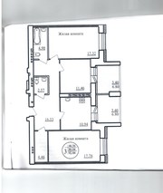 Продаю 3 комнатную квартиру 93 кв.м. на ул. Павлюхина.