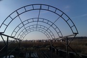 Навесы из металлического каркаса от производителя