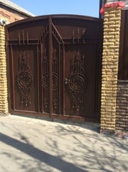 Кованые ворота,  двери,  решетки на окна